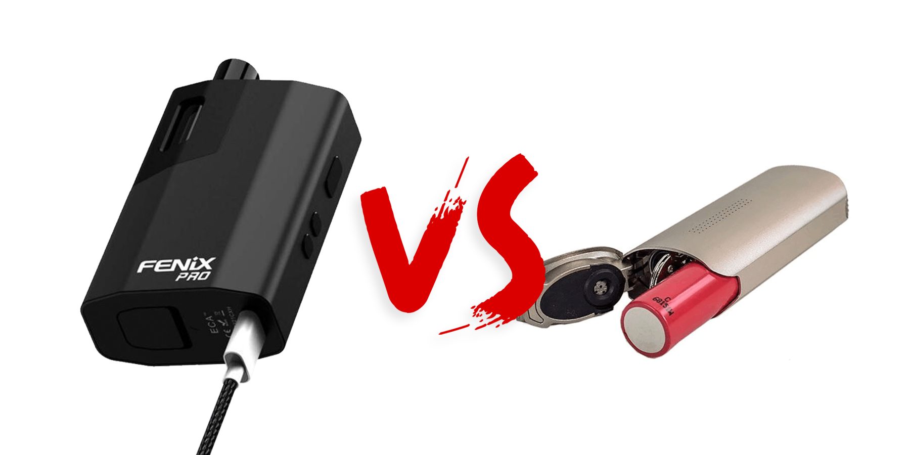 Removable VS non-removable battery in dry herb vaporizer - Fenix